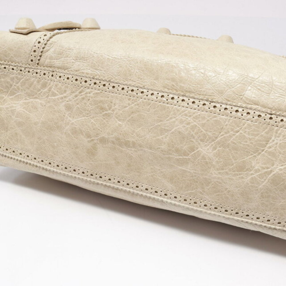 Balenciaga Giant handbag beige City leather - Picture 6 of 7